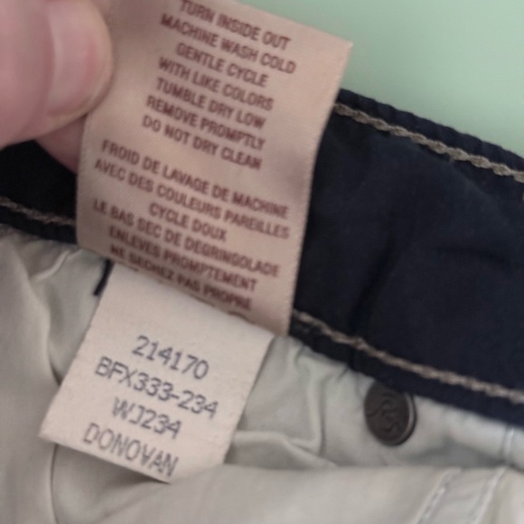 Paige Distressed Cropped Jeans Womens 25 Medium Blue Wash - Picture 7 of 9